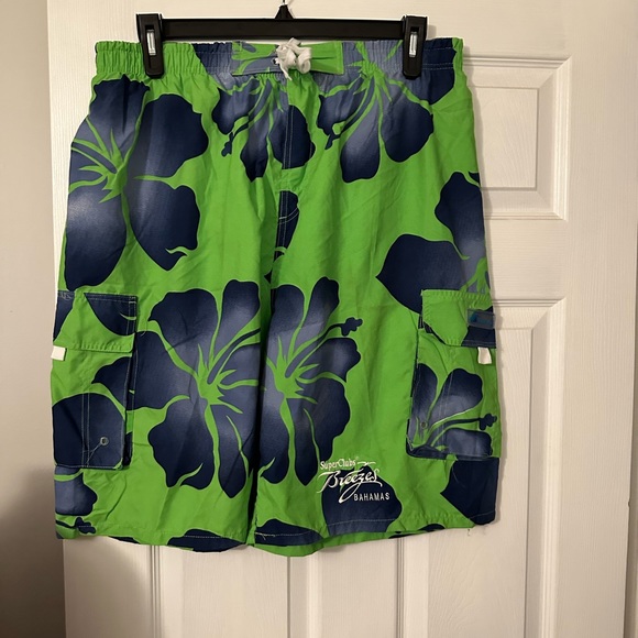 Ocean Blue Swim Bored Shorts Poshmark